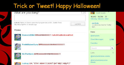Twitter Celebrates Halloween