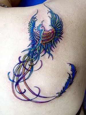 women phoenix tattoo pictures