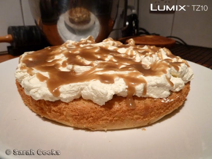 Sarah Cooks Donna Hay's Caramel Sponge Cake