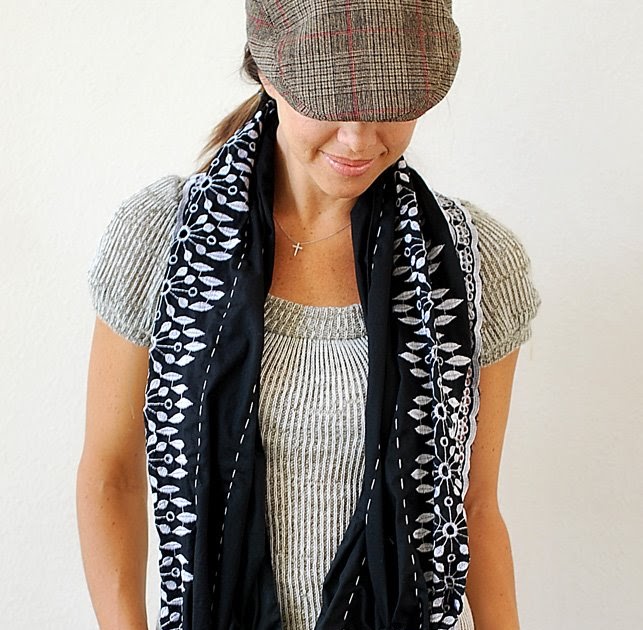 Pretty Ditty How to turn a dress into a scarf/shawl