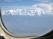 Collection of clouds taken from inside plane (img )