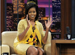 Michelle Obama On Leno Show