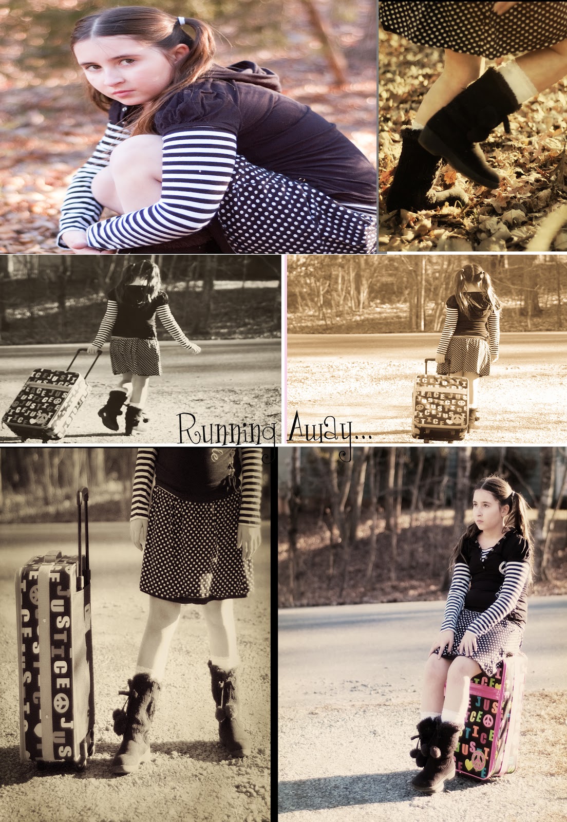 princess running away