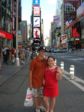 My Brother and I in Times Square