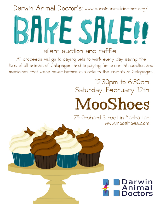 bake sale menu