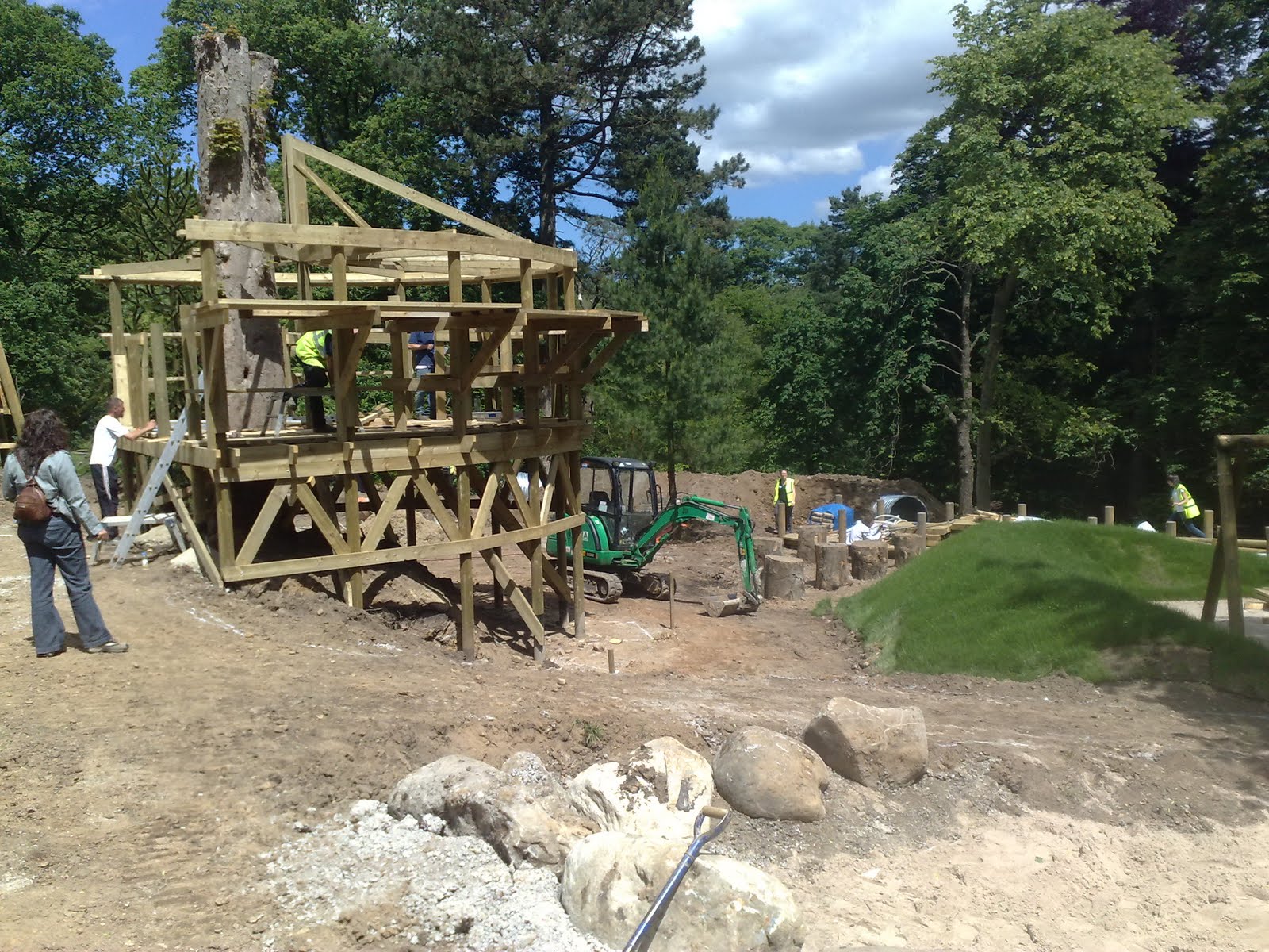 Crow Wood Playscape Groundwork North West Staff Conference Pays a Visit!