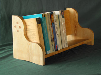 Wooden Book Rack