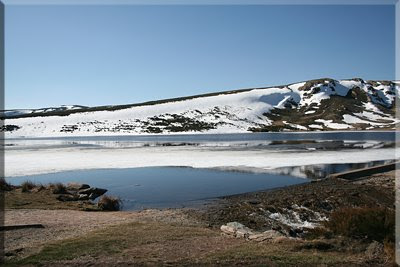 Atrás dejamos la laguna de los Peces