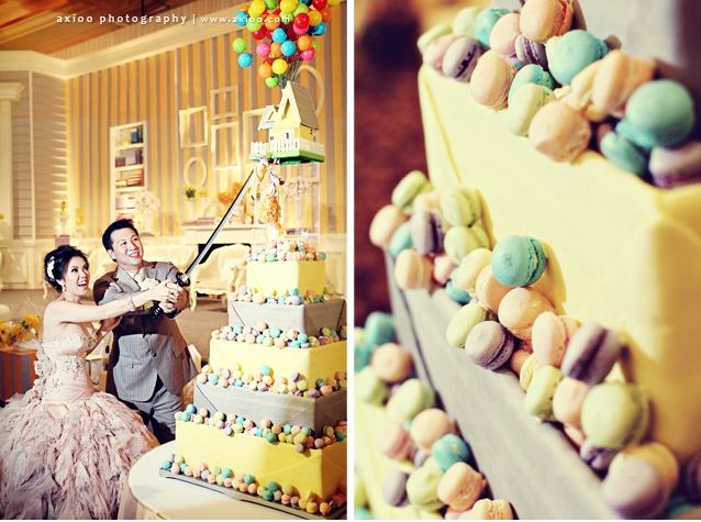 of an UP inspired wedding cake I thought why didn't I think of this