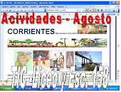 ACTIVIDADES -  AGOSTO