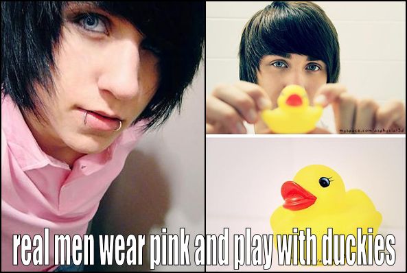 Real Men Wear Pink...