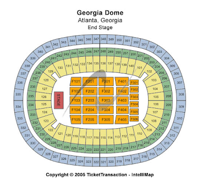 Atlanta Dome Seating Chart