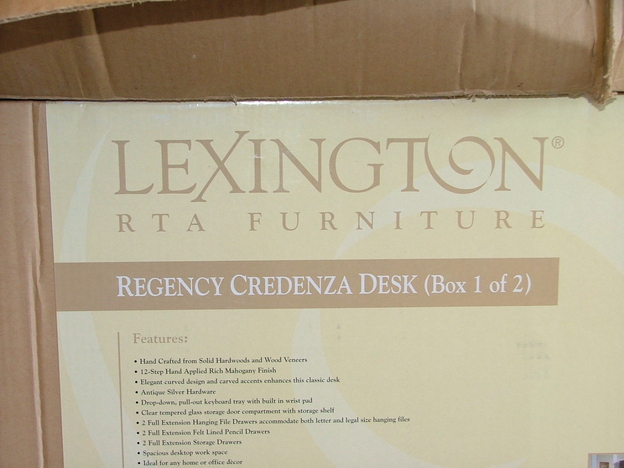 We want it sold!!!: Lexington RTA furniture