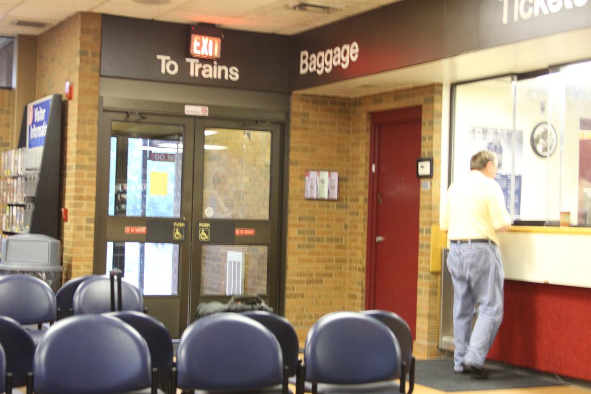 Michigan Exposures At the Ann Arbor Train Station