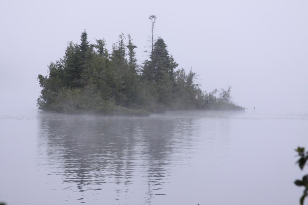 Michigan Exposures A Fog Shrouded Lake
