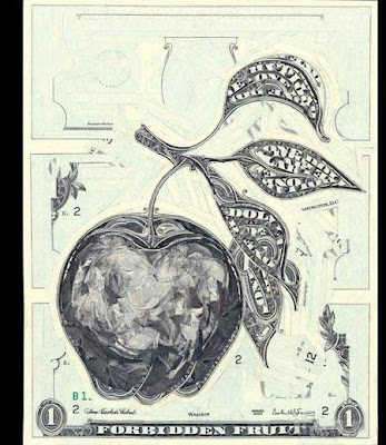 Mark wagner's dollar collages