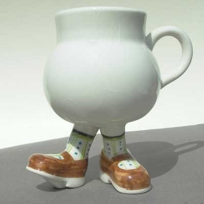 Legged Teapots and Cups