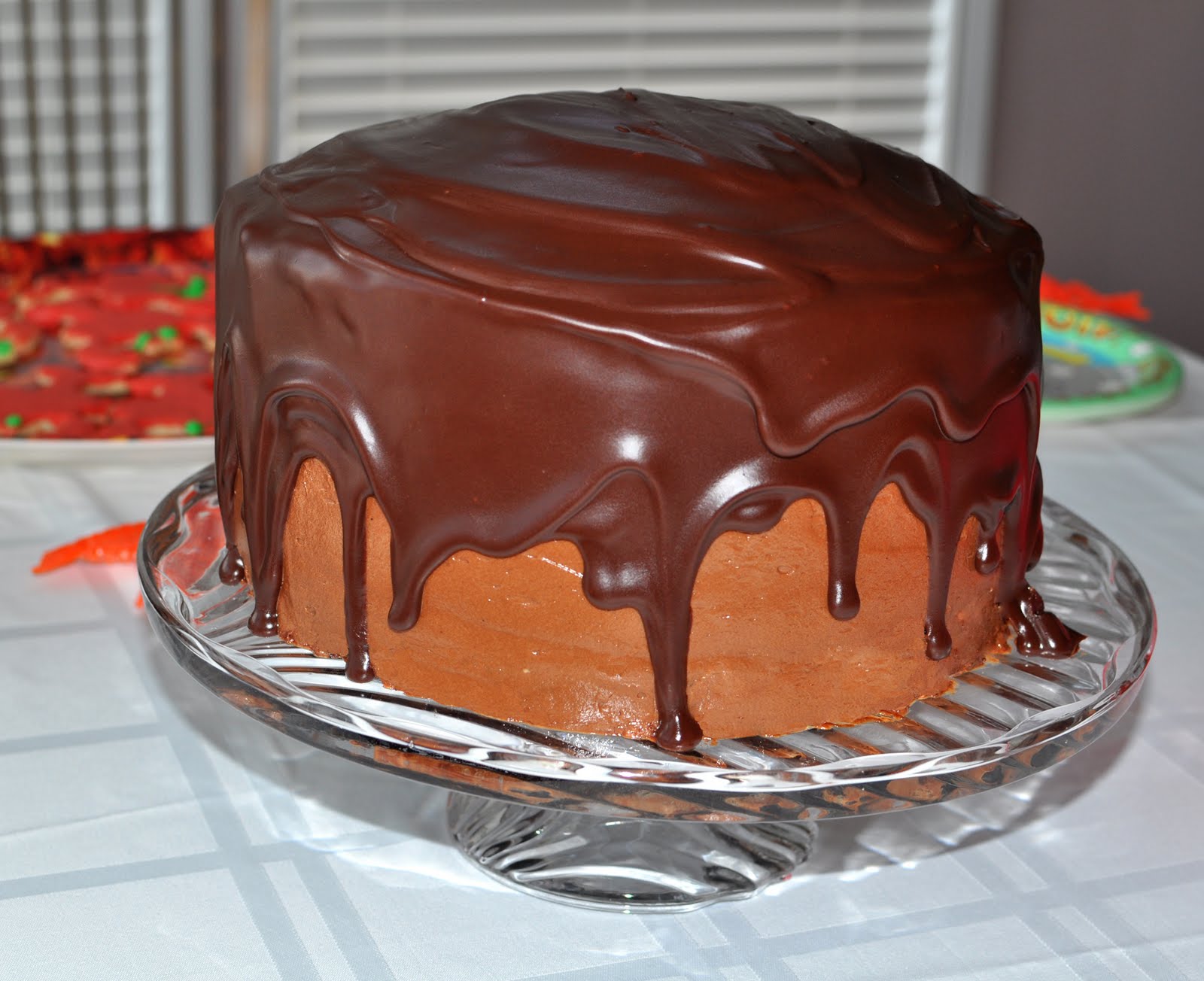 The Bake More Deep Dark Chocolate Cake with soso The Bake More Deep Dark Chocolate Cake with soso