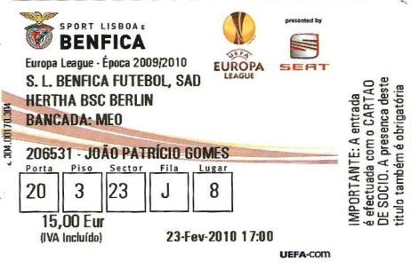 As grandes noites europeias estão de volta à Luz !