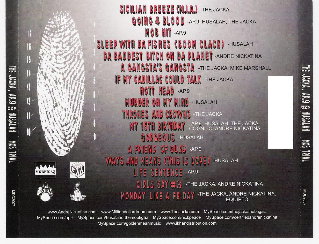 Hip Hop Andre Nickatina Presents The Jacka Ap 9 And