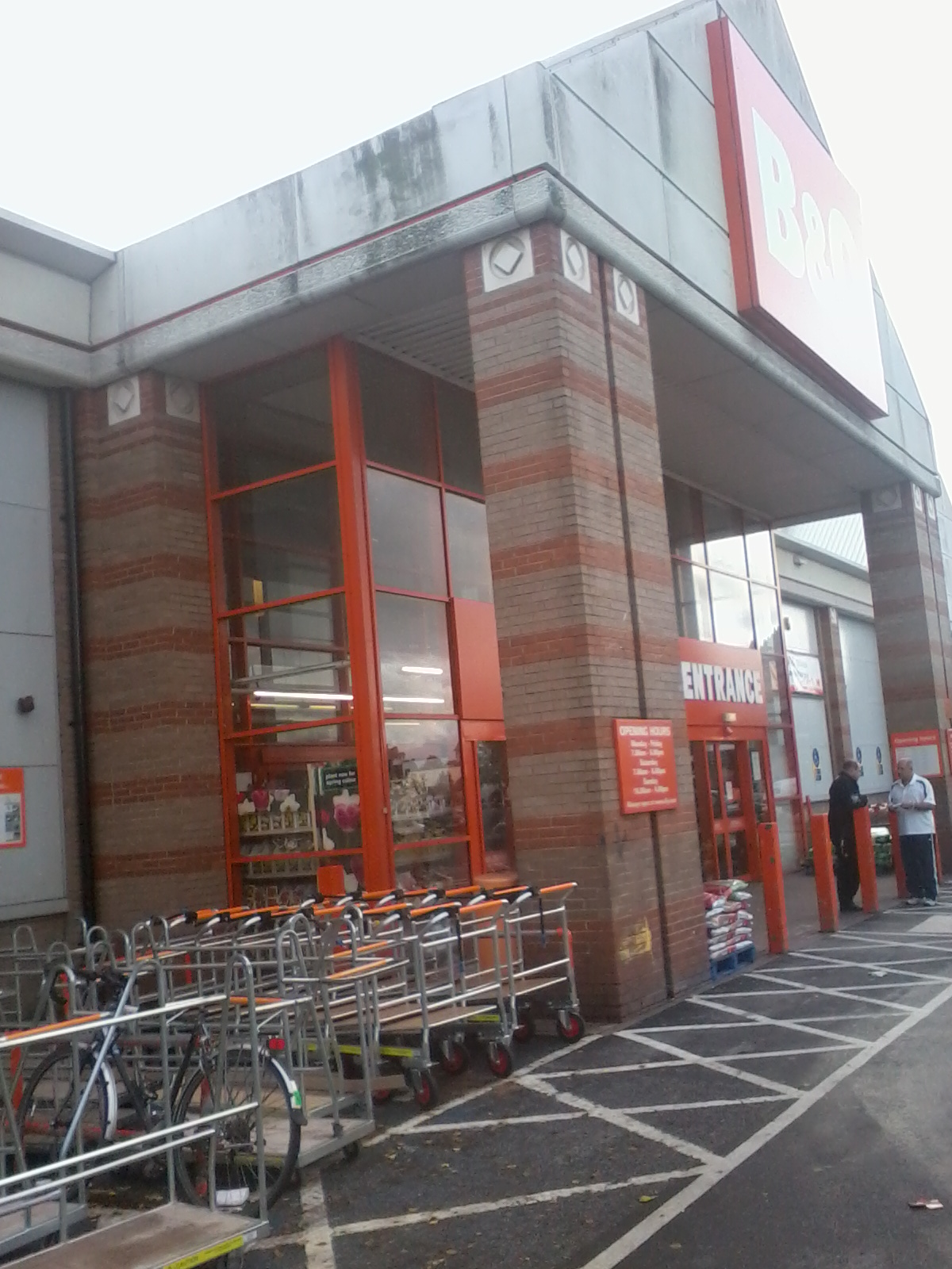 b&q bike rack