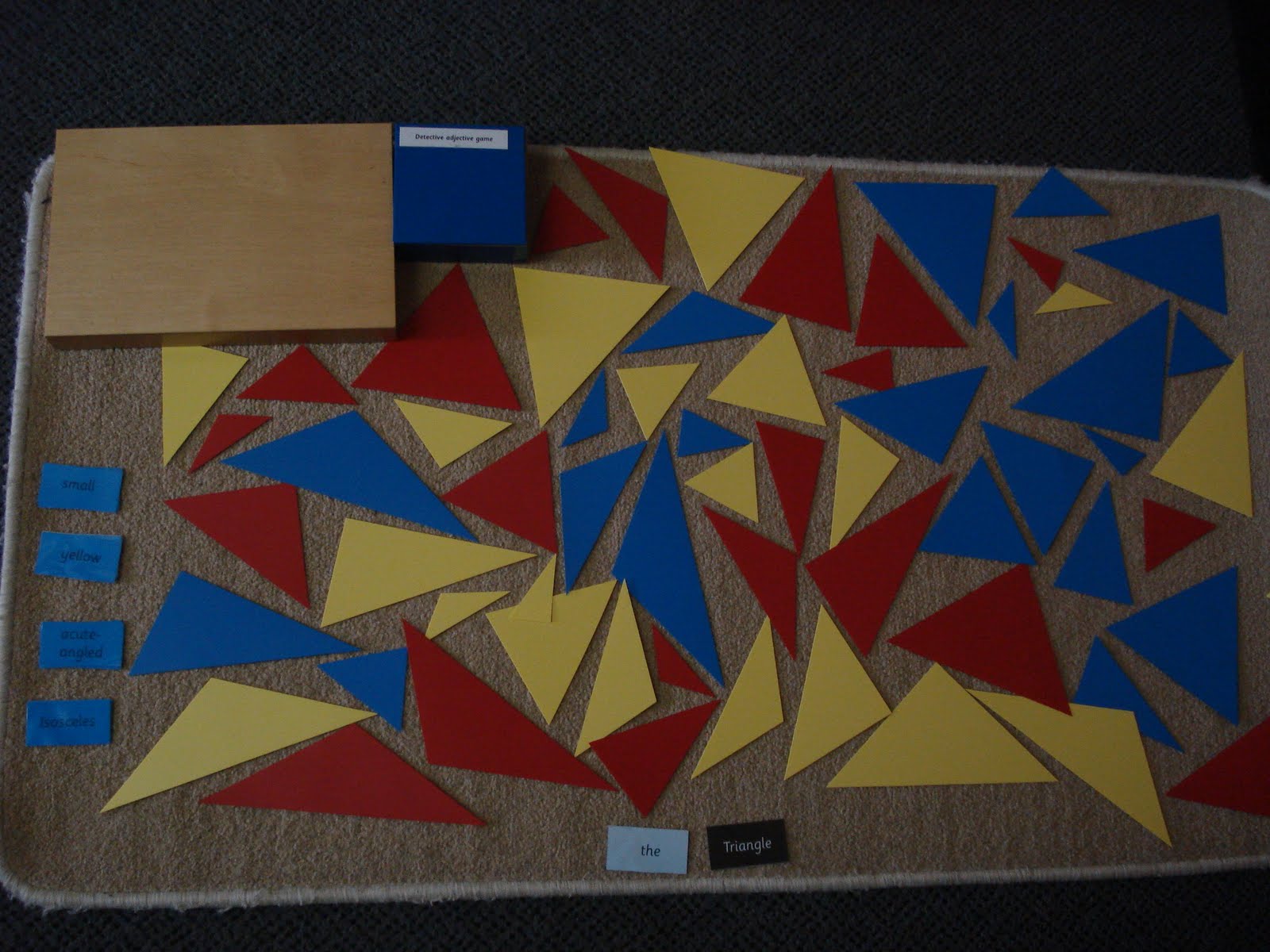 THE LEARNING ARK Elementary Montessori Triangles