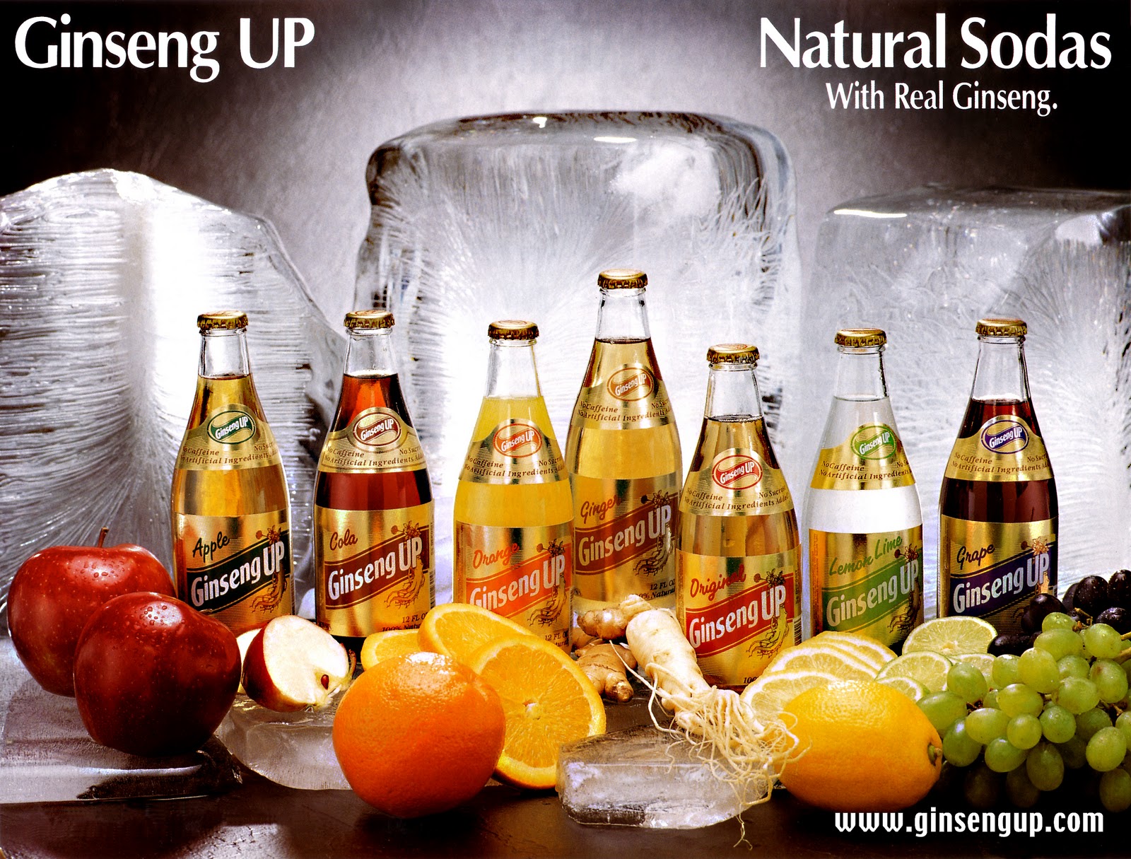 4 Heaven Spice GinsengUp Beverages. Click on to enlarge.