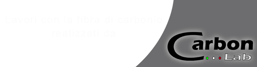 LAVORI CON  LA FIBRA DI CARBONIO REALIZZATI DA CARBONLAB