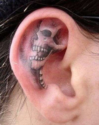 Ear Tattoos Ear Tattoos