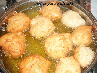 receta BUÑUELOS DE CUARESMA