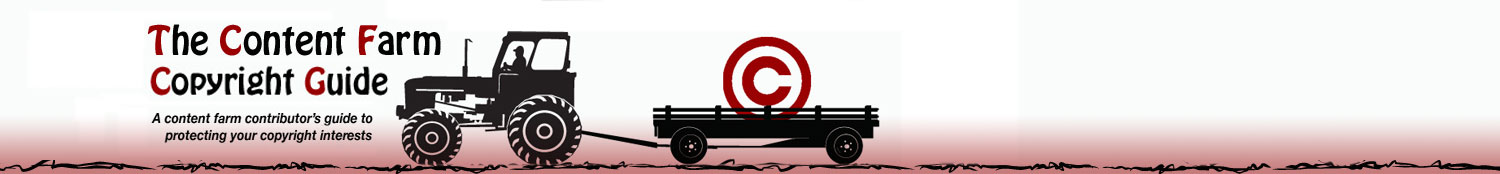 The Content Farm Copyright Guide