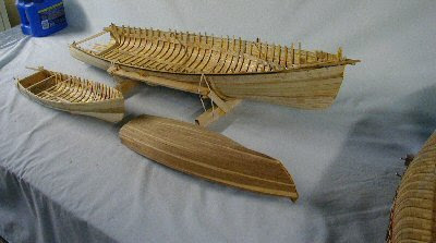 Wood Model Boat Hull Planking