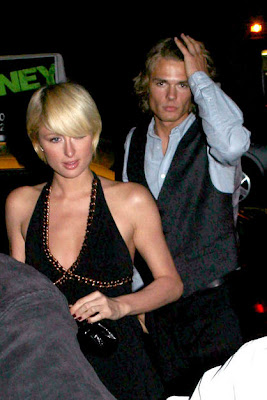 Paris and Alex arrive for some late night partying at downtown club Butter.