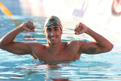 Italian swimmer Filippo Magnini