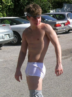 Pantsed Tighty Whities