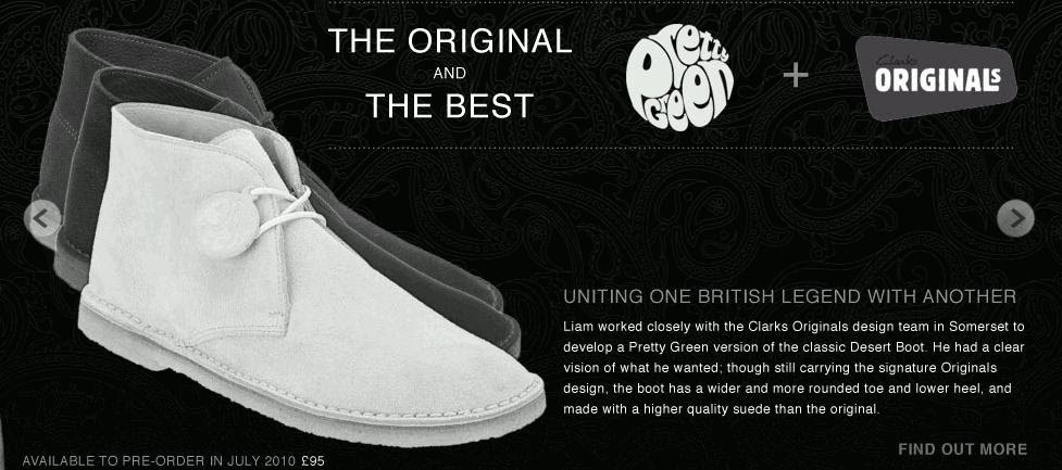 pretty green desert boot