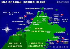 Sabah Map