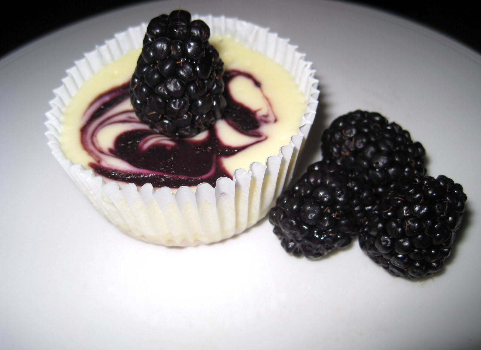 Bake it. Create it. Love it. Blackberry Swirl Cheesecake