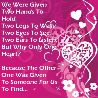 Nice Picture Love on Found The Other Heart In The Other Side Of The World