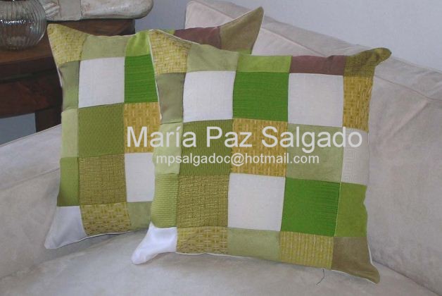 Cojines patchwork