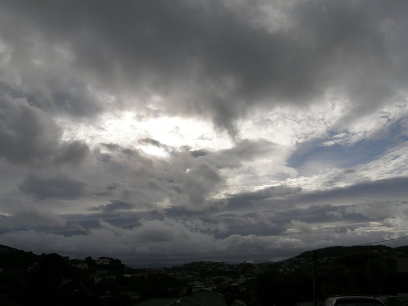 grey sky background