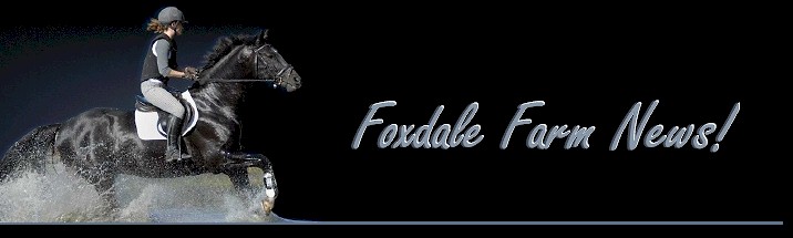 Foxdale Farm News