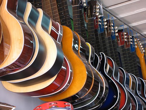How many types of guitars are there?