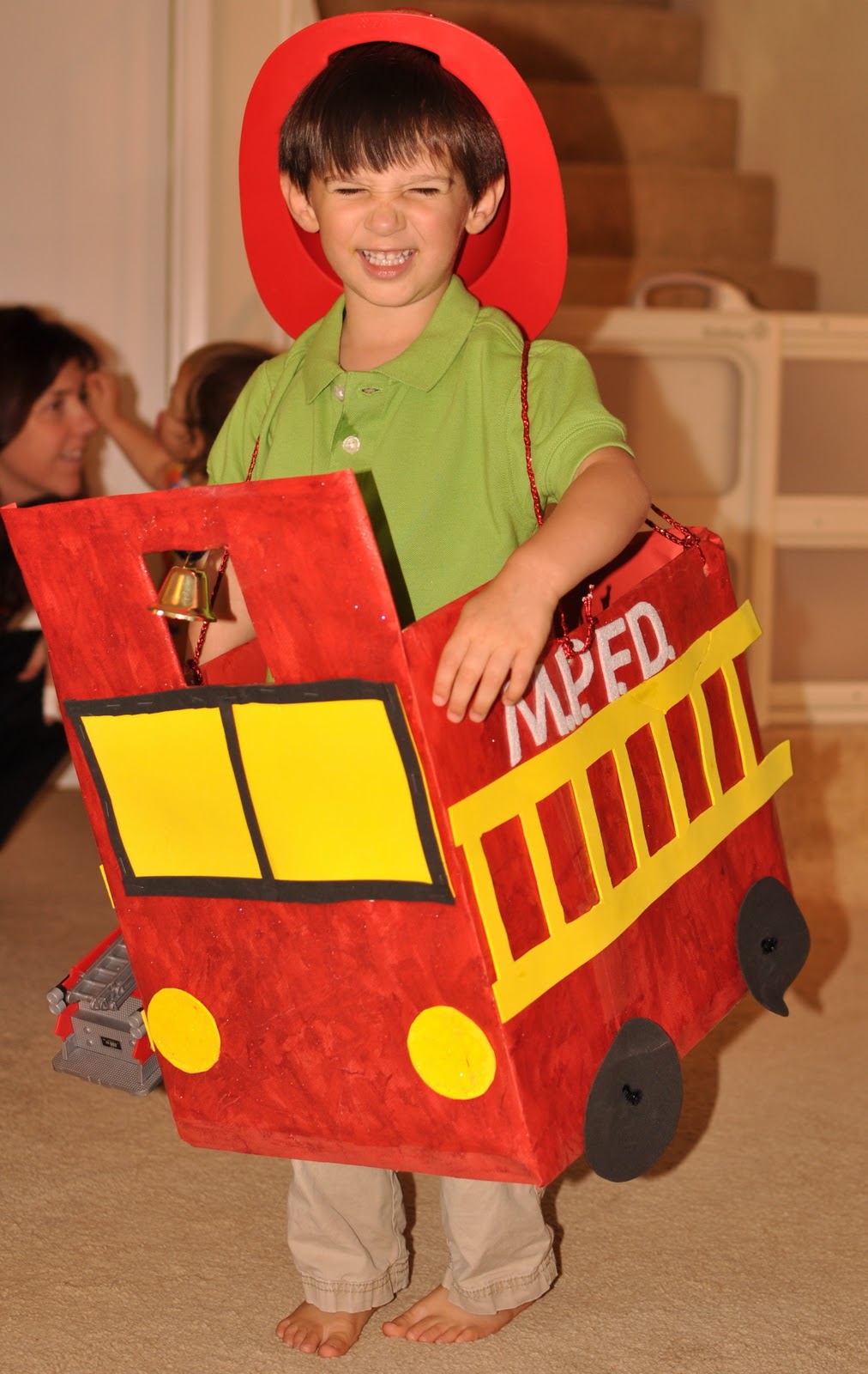 Marco & Maya Prasad: A Fireman and Indian Princess for Halloween 2010