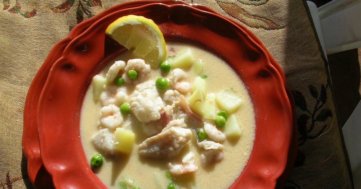MY KITCHEN IN SPAIN MEDITERRANEAN SEAFOOD CHOWDER