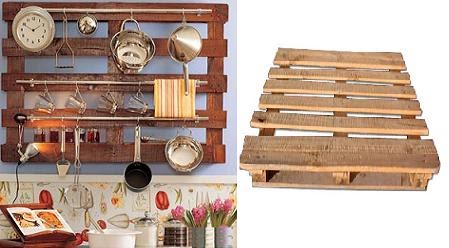 PARCHES DE AMOR: Decora tu cocina con un palet