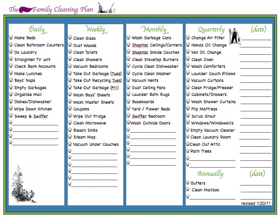 mayhem cleaning plan and personal goal chart goal chart examples