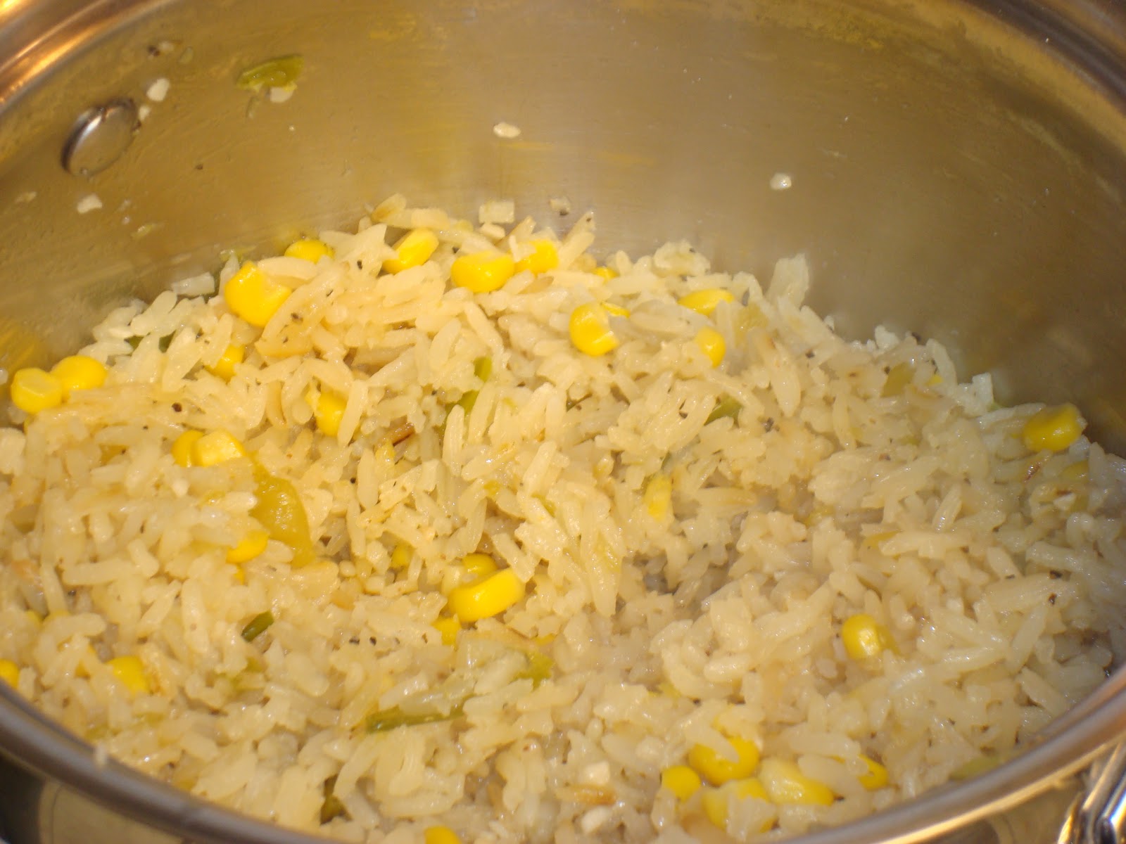 Make lemonade and more! Green Chili Mexican Rice