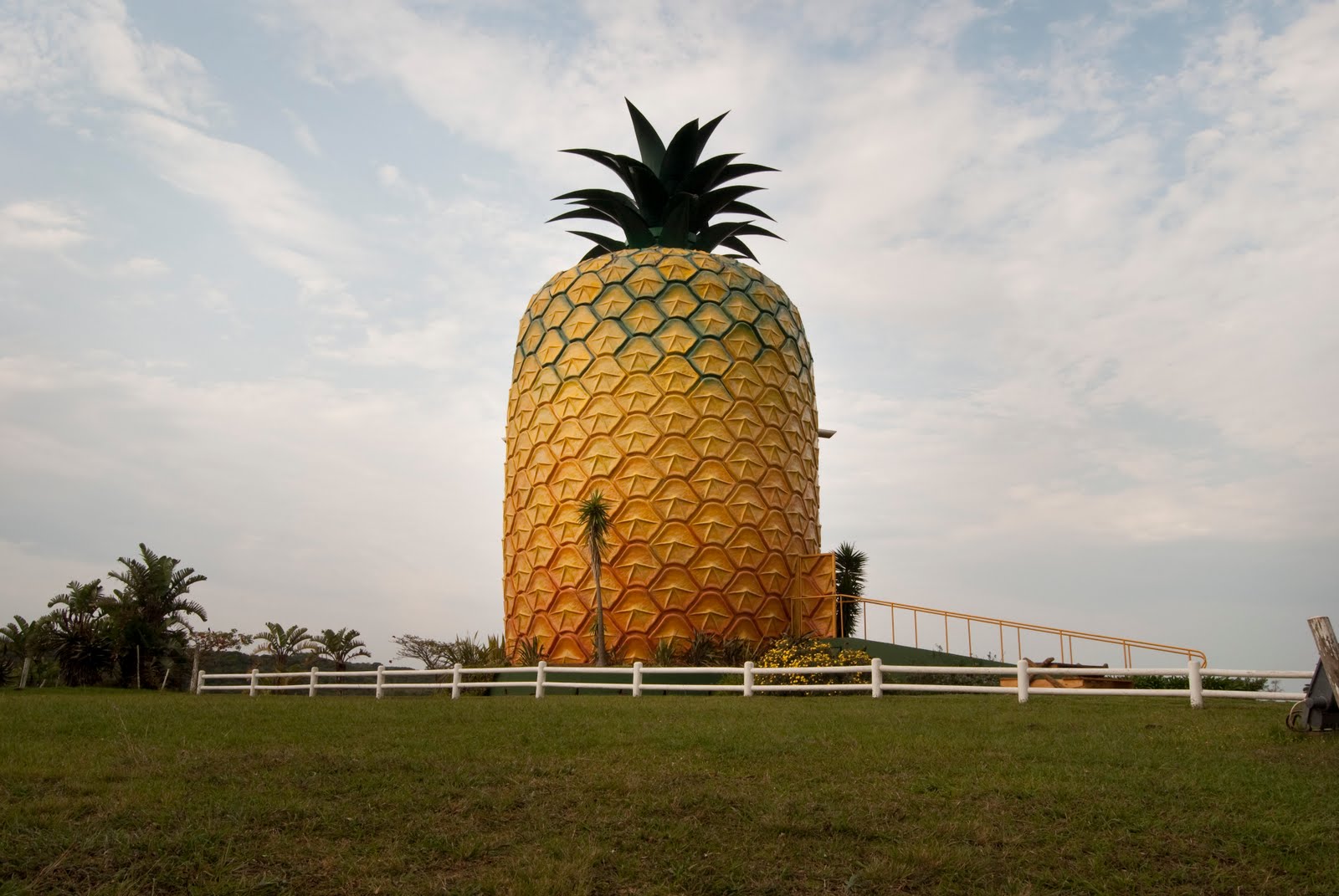"For my unconquerable soul" The BIGGEST PINEAPPLE in the WORLD!