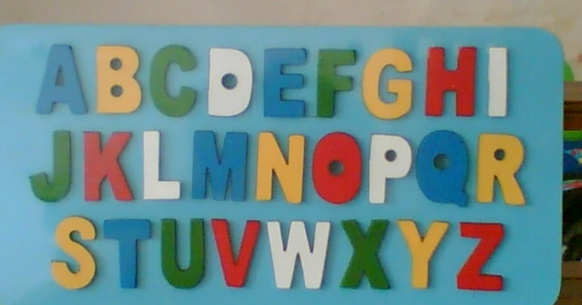 Hazel Edutoys Karawang Puzzle Abjad Huruf Besar